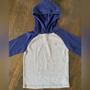 Ralph Lauren polo hooded shirt size 7